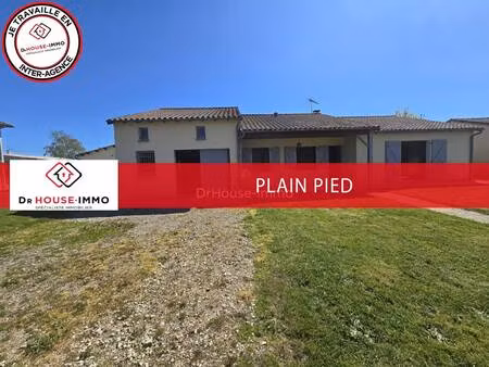 maison de plain-pied à vendre