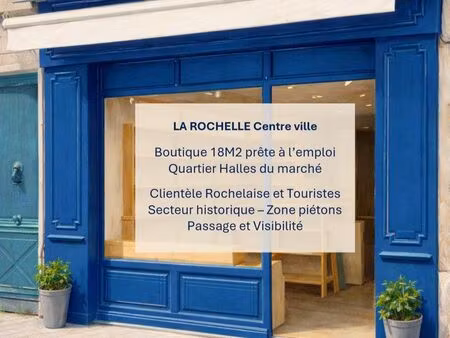 boutique 18m2 la rochelle centre-ville