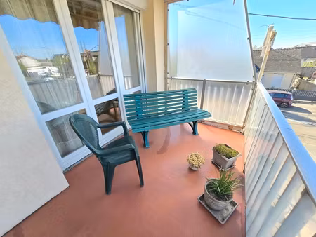 vente appartement lumineux avec grand balcon