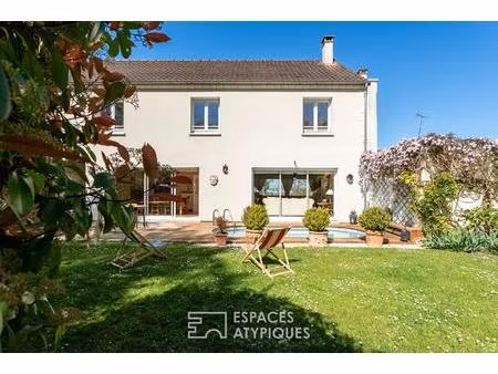 maison familiale 5ch  jardin et piscine proche forêt