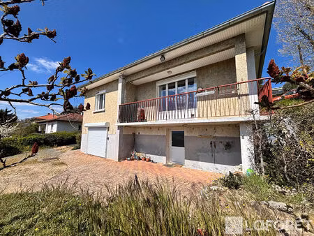 maison trévoux 3 pièces 67 m² - terrain de 765 m² - vue dégagée