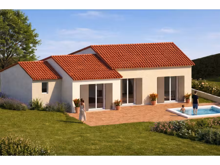 villa individuelle plain-pied olmeta di tuda 4 pièces 76 m2 - terrain 551 m2