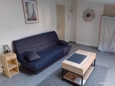 studio meublé à louer - st vallier