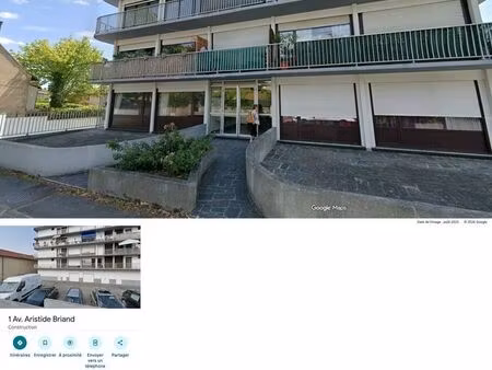 vends t2 51m2 avec balcon et box parking 20 m2