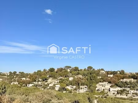 biot village - magnifique 2 pieces avec balcon & vue panoramique