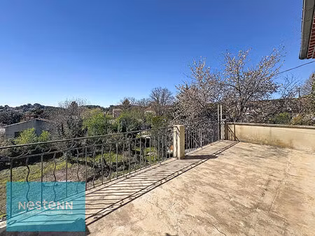 maison barjols composée de deux appartements type 3 avec terrasses  grand garage de 180 m²