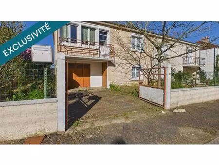 maison à rafraîchir avec garage et jardin