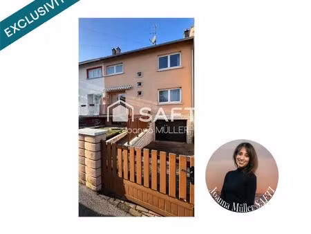 maison mitoyenne t5 de 91 m2 sur 2 36 ares avec un sous-sol complet et un extérieur aménag