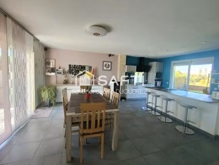 maison sur sous-sol - 4 pieces - garage - dependances - terrain 1375m²