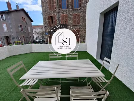 appartement t2 bis avec grande terrasse