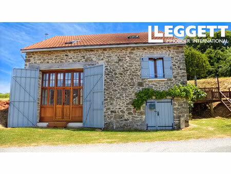 achat maison 5 pièces 110m² st etienne de fursac 23290