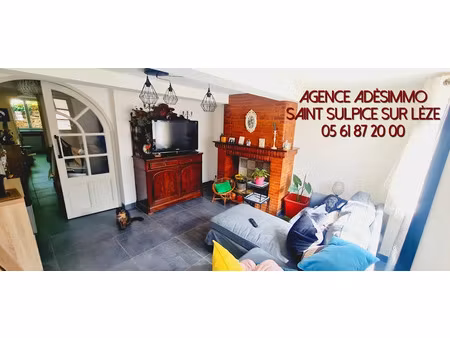 vente maison 4 pièces 90 m² à saint-sulpice-sur-lèze (31410)  163 500 €