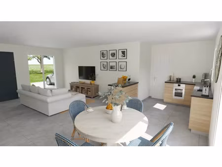 vente maison neuve 3 pièces 60 m² à beaumont-la-ronce (37360)  185 000 €