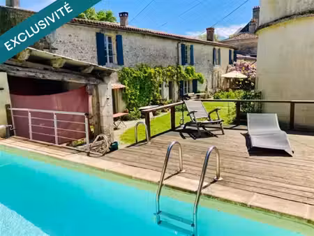 vente maison 7 pièces 281 m² mazeray (17400)