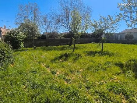 terrain viabilisé - libre choix construction