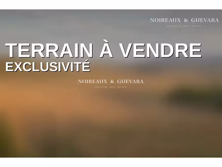 annonce terrain à vendre