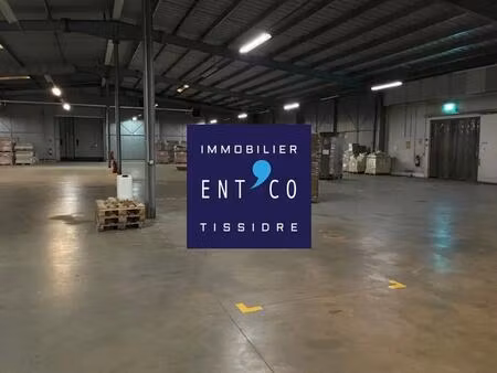 location entrepôt 1 345 m²