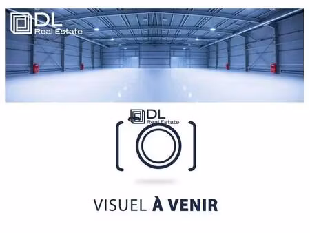 vente entrepôt 500 m² à 4 370 m²