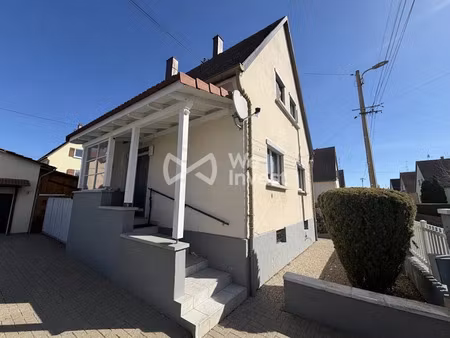 vente maison 4 pièces 101 m² à rosheim (67560)  325 000 €