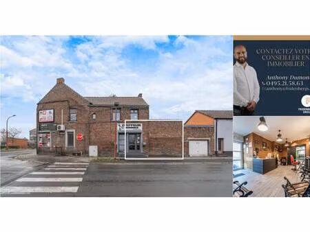 surface commerciale à vendre à rue de dour 336 boussu (vbe08127)