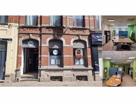 surface commerciale à louer à rue astrid 10 péruwelz (vbe08353)