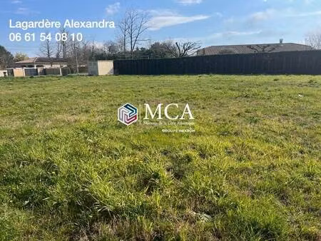 terrain constructible viabilisé à vendre