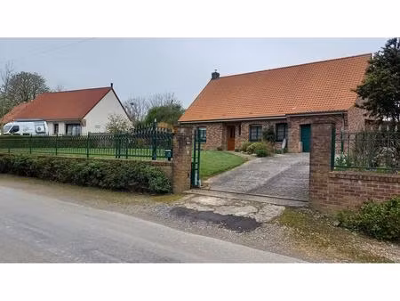 vente maison 5 pièces 143m2 humières 62130 - 292320 € - surface privée