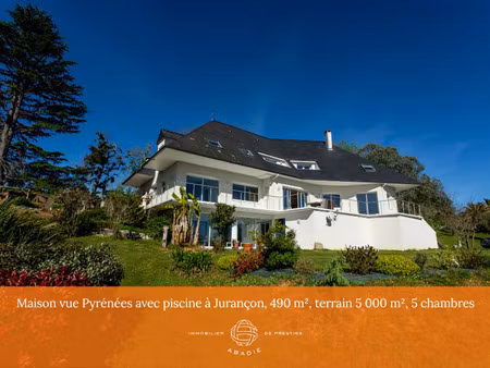 vente maison 8 pièces 490m2 jurançon 64110 - 1150000 € - surface privée