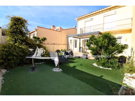 vente maison 5 pièces 100m2 canet-plage 66140 - 372000 € - surface privée
