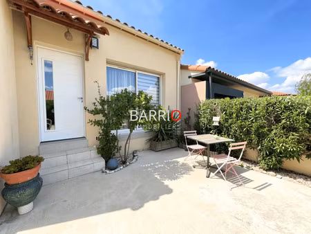 vente maison 3 pièces 63m2 ortaffa 66560 - 221500 € - surface privée
