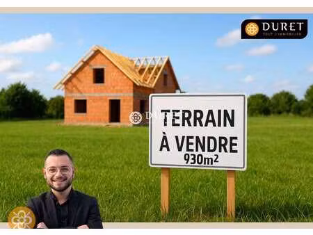 vente terrain à saint-hilaire-de-riez (85270) : à vendre / 930m² saint-hilaire-de-riez