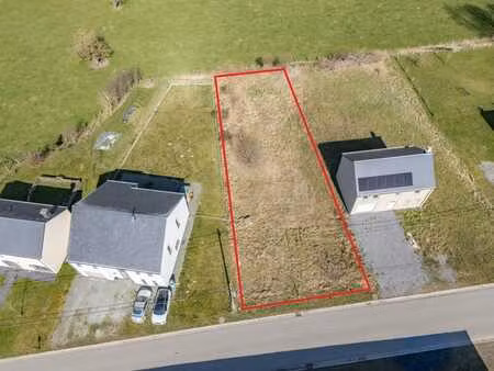 terrain à bâtir de plus de 8 ares à saint ode