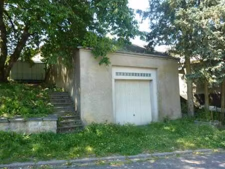 garage avec grenier + terrain de 2 5 ares