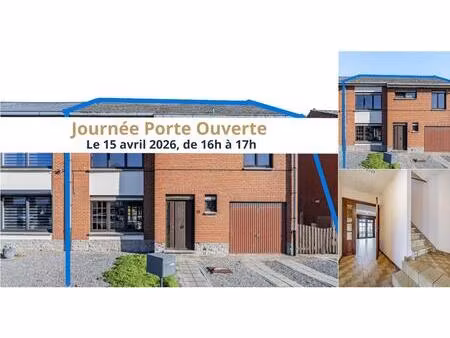 maison à vendre à rue champ de fayau 13 hensies (vbe08126)