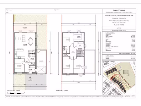 vente maison 6 pièces 135 m² argancy (57640)
