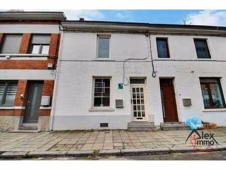 jumet – idéal investissement ou 1er achat : maison 2 ch. av…