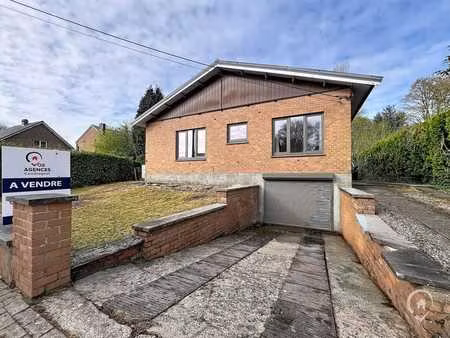 maison de plain-pied rénovée peb a++ à vendre à jumet