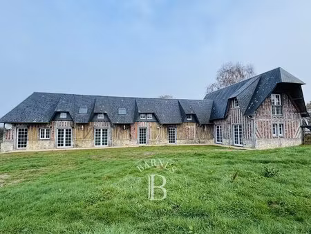 proche saint gatien des bois - maison normande sur 2 5 hectares