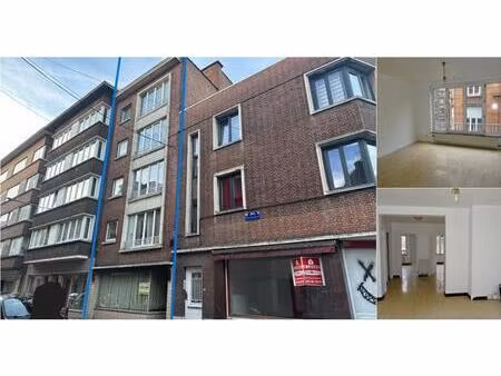 immeuble mixte à vendre avec jardin et 9 chambres   charleroi (vbe08123)