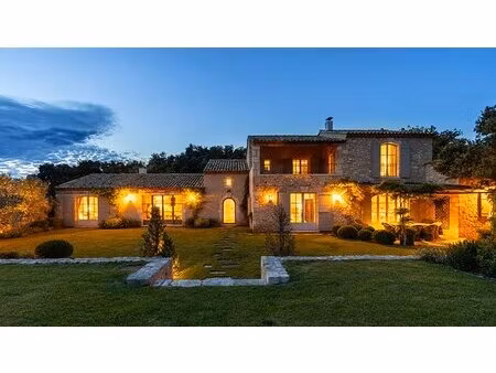 le mas romanin à eygalières.