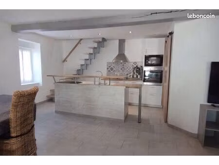 maison rénovée 80 m² – 2 chambres + bureau