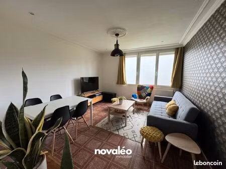 t3 meublé – 2 chambres – parking – cave – buxerolles