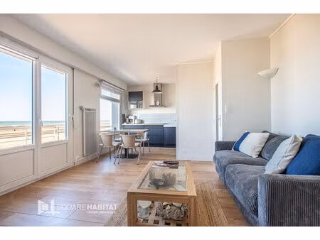 appartement wissant- front de mer - 1 chambre - place de parking privee - terrasse