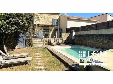 maison en pierre rénovée – 155 m² – jardin & piscine – garrigouille