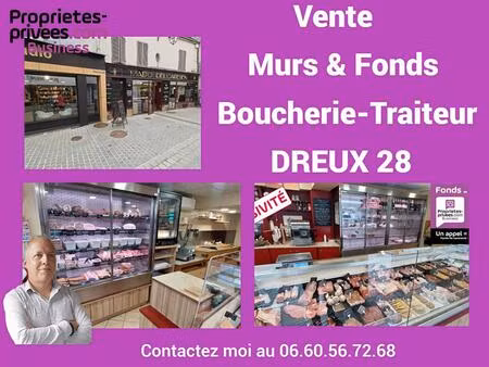 murs & fonds- boucherie charcuterie-dreux 28