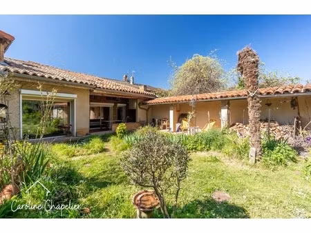 toulousaine de 177m²  5 chambres dont 1 au rdc  3 sde  3 wc  jardin  garage