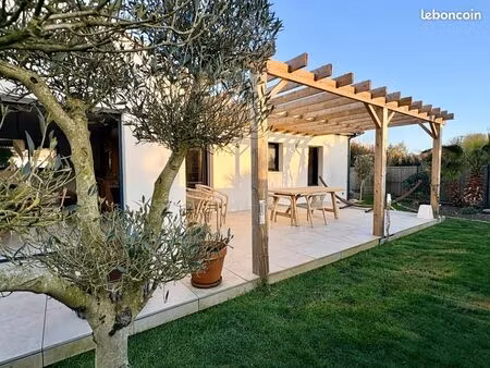 maison plein pied 120m² - 4 chambres - grand garage - sous garantie