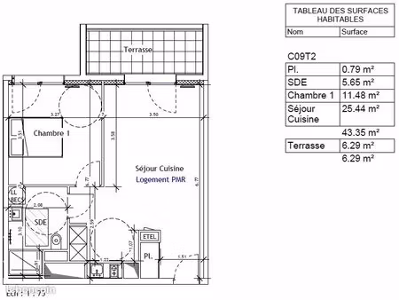 t2 meublé - perros-guirec – à moins de 150m de la plage de trestraou [appartement 48]