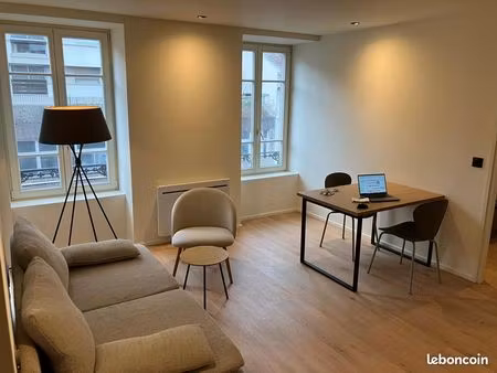 particulier loue f3 meublé neuf centre mulhouse 51 m2