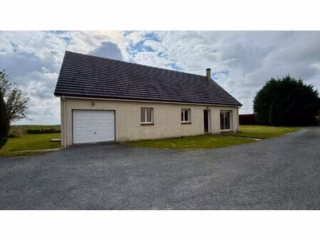 maison 105m² plain pied 3 chambres sans vis à vis quartier calme garage grand jardin la ne